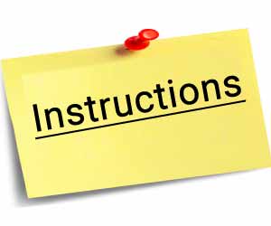 Audio instructions